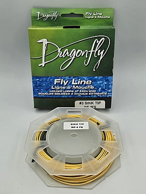 Dragonfly Sink Tip Weight Forward Fly Line  Dragonfly Sink Tip Weight Forward Fly Line
