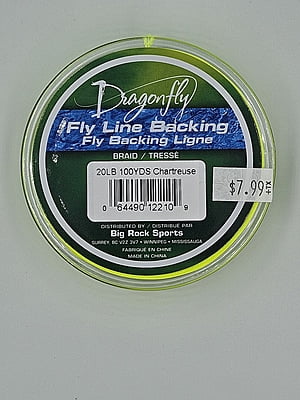 Dragonfly 20lb Fly Line Backing - 100yd/Chartreuse Dragonfly 20lb Fly Line Backing - 100yd/Chartreuse