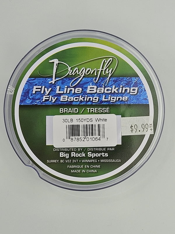 Dragonfly 30lb Fly Line Backing - 150yd/White