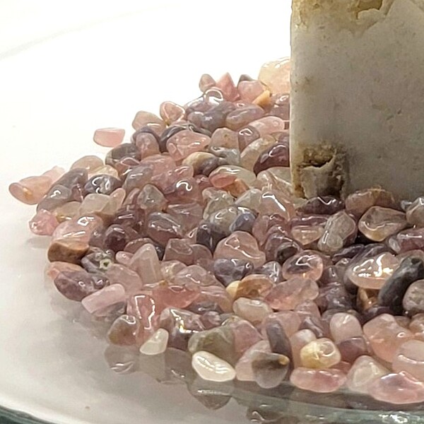 Pink Amethyst Chips