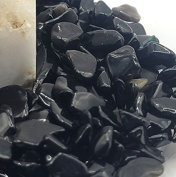 Black Obsidian Chips Black Obsidian Chips