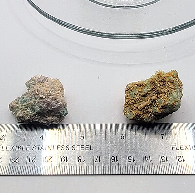 Green Tourmaline Clusters