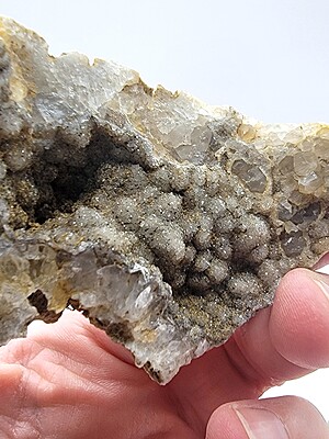 Botryoidal Herkimer Drusy Specimens