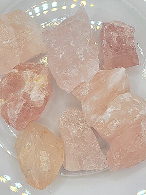Raw Rose Quartz