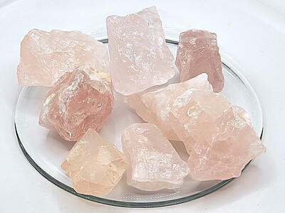 Raw Rose Quartz