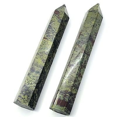 Dragon Blood Jasper Towers