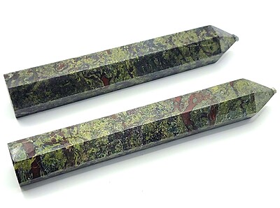 Dragon Blood Jasper Towers