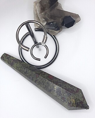 Dragon Blood Jasper Wand