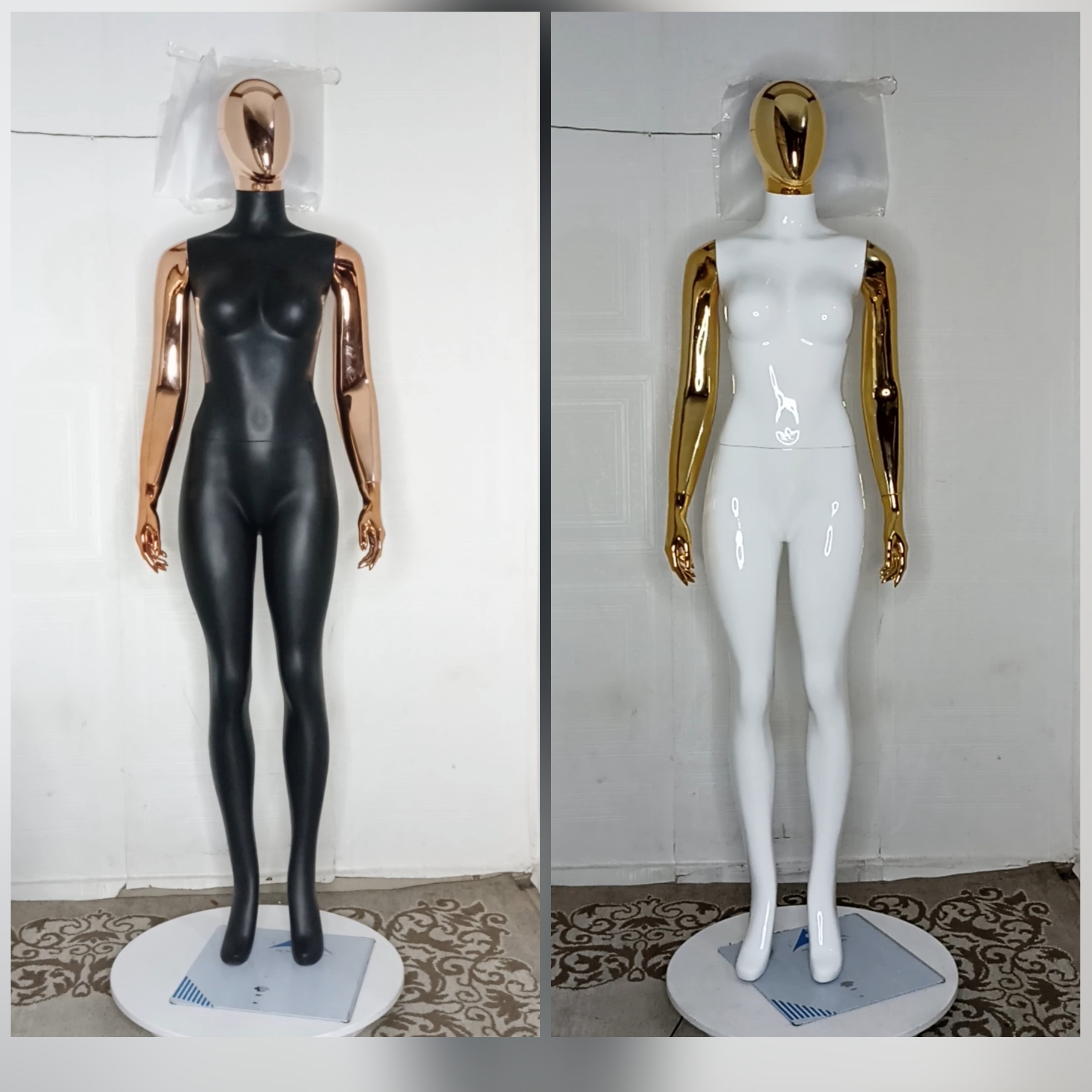 Female Mannequin-2 tones Colour-Full Fibreglass Size 10