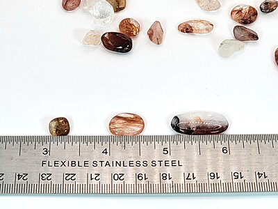 Hematoid Quartz Chips