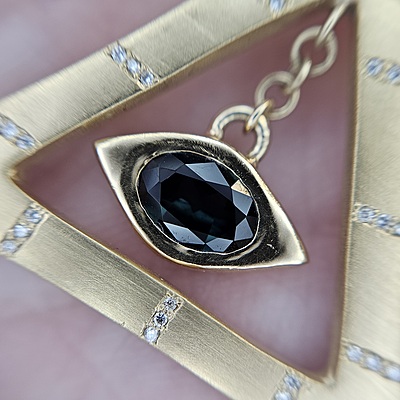 'The Divine Gaze' Necklace 'The Divine Gaze' Necklace