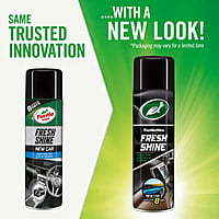 Turtle Wax Fresh Shine Car Dashboard Cleaner New Car Spray 500ml