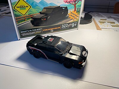 Nissan Skyline GTR R32 - Generic Plastic Brick Assembly Puzzle Kit Nissan Skyline GTR R32 - Generic Plastic Brick Assembly Puzzle Kit