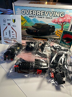 Nissan Skyline GTR R32 - Generic Plastic Brick Assembly Puzzle Kit Nissan Skyline GTR R32 - Generic Plastic Brick Assembly Puzzle Kit