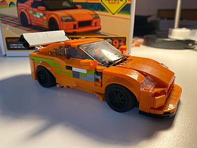 Toyota MK4 - Generic Plastic Brick Assembly Puzzle Kit