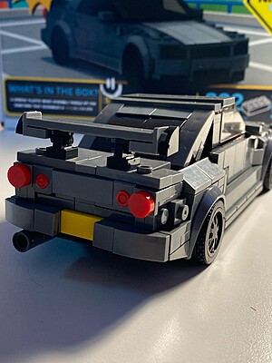 Nissan GTR R34 - Generic Plastic Brick Assembly Puzzle Kit Nissan GTR R34 - Generic Plastic Brick Assembly Puzzle Kit