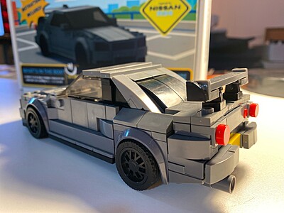 Nissan GTR R34 - Generic Plastic Brick Assembly Puzzle Kit Nissan GTR R34 - Generic Plastic Brick Assembly Puzzle Kit