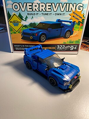 Subaru WRX STI - Generic Plastic Brick Assembly Puzzle Kit