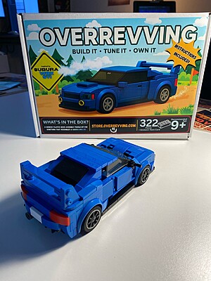 Subaru WRX STI - Generic Plastic Brick Assembly Puzzle Kit