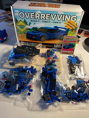 Subaru WRX STI - Generic Plastic Brick Assembly Puzzle Kit