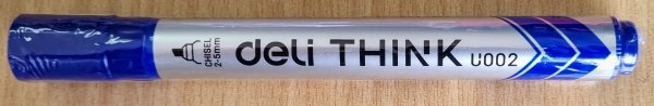 DELI U00230 WHITEBOARD MARKER BLUE CHI