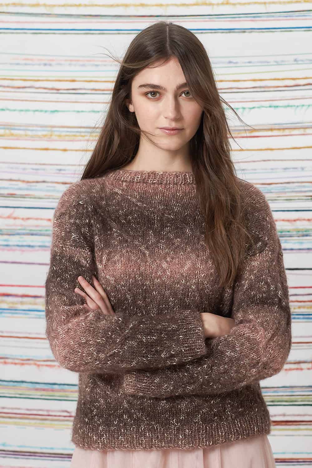 SCHEDA MAGLIA ZUCCHERO FILATO BICOLOR – Pullover Barolo SCHEDA MAGLIA ZUCCHERO FILATO BICOLOR – Pullover Barolo
