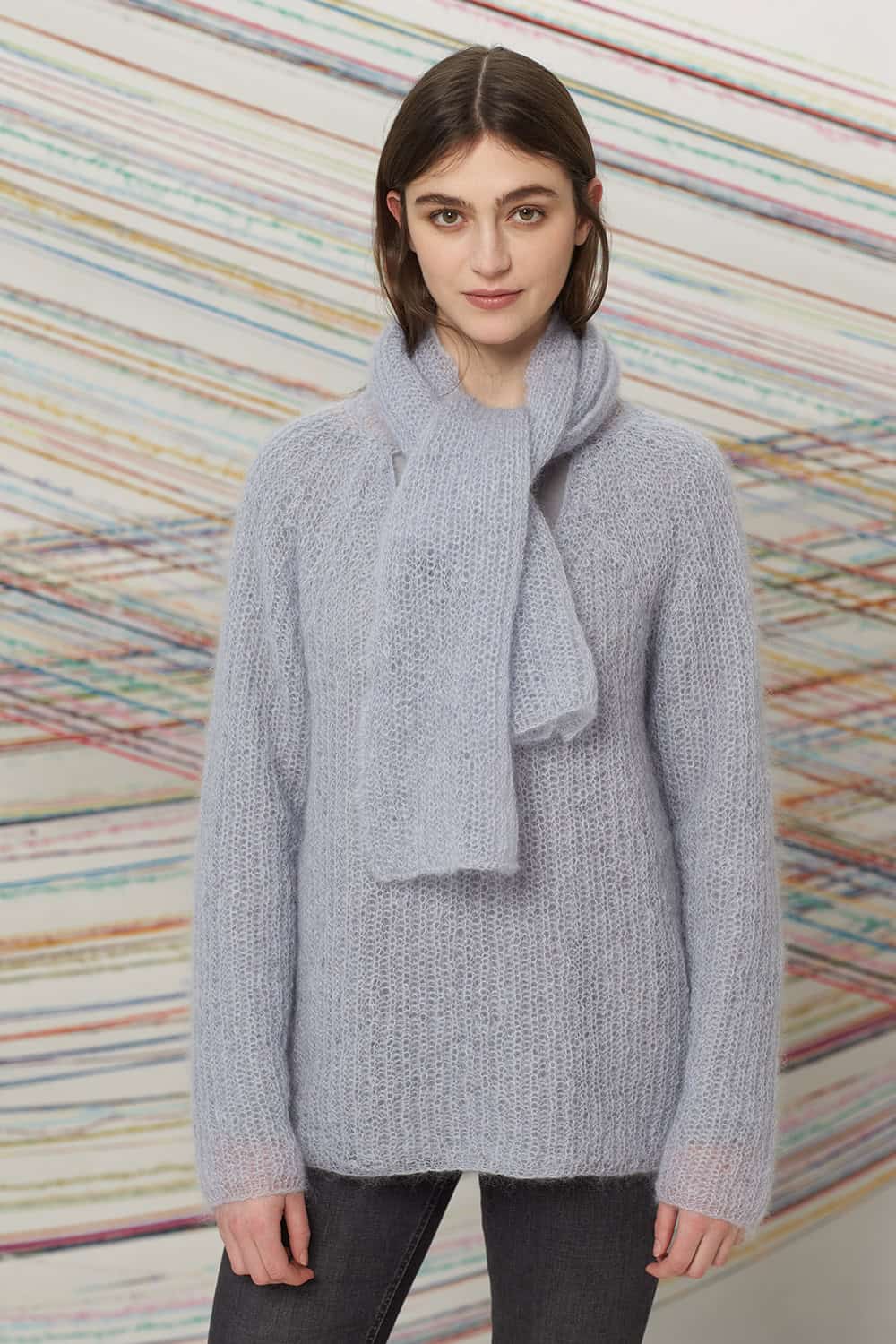 SCHEDA MAGLIA KID MOHAIR – Pullover Pinot SCHEDA MAGLIA KID MOHAIR – Pullover Pinot