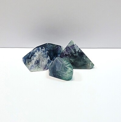 Feather Fluorite Freeforms Feather Fluorite Freeforms
