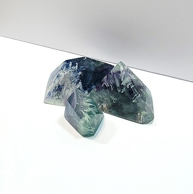 Feather Fluorite Freeforms Feather Fluorite Freeforms