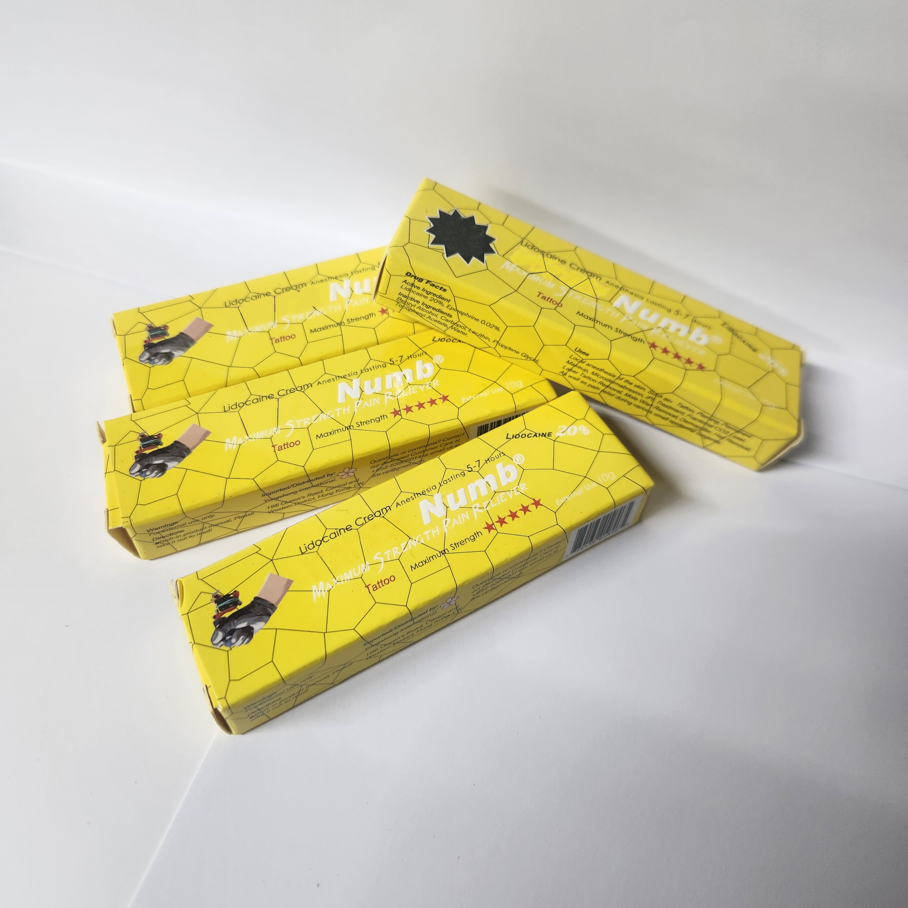 numbing cream Yellow – 20% Lidocaine numbing cream Yellow – 20% Lidocaine