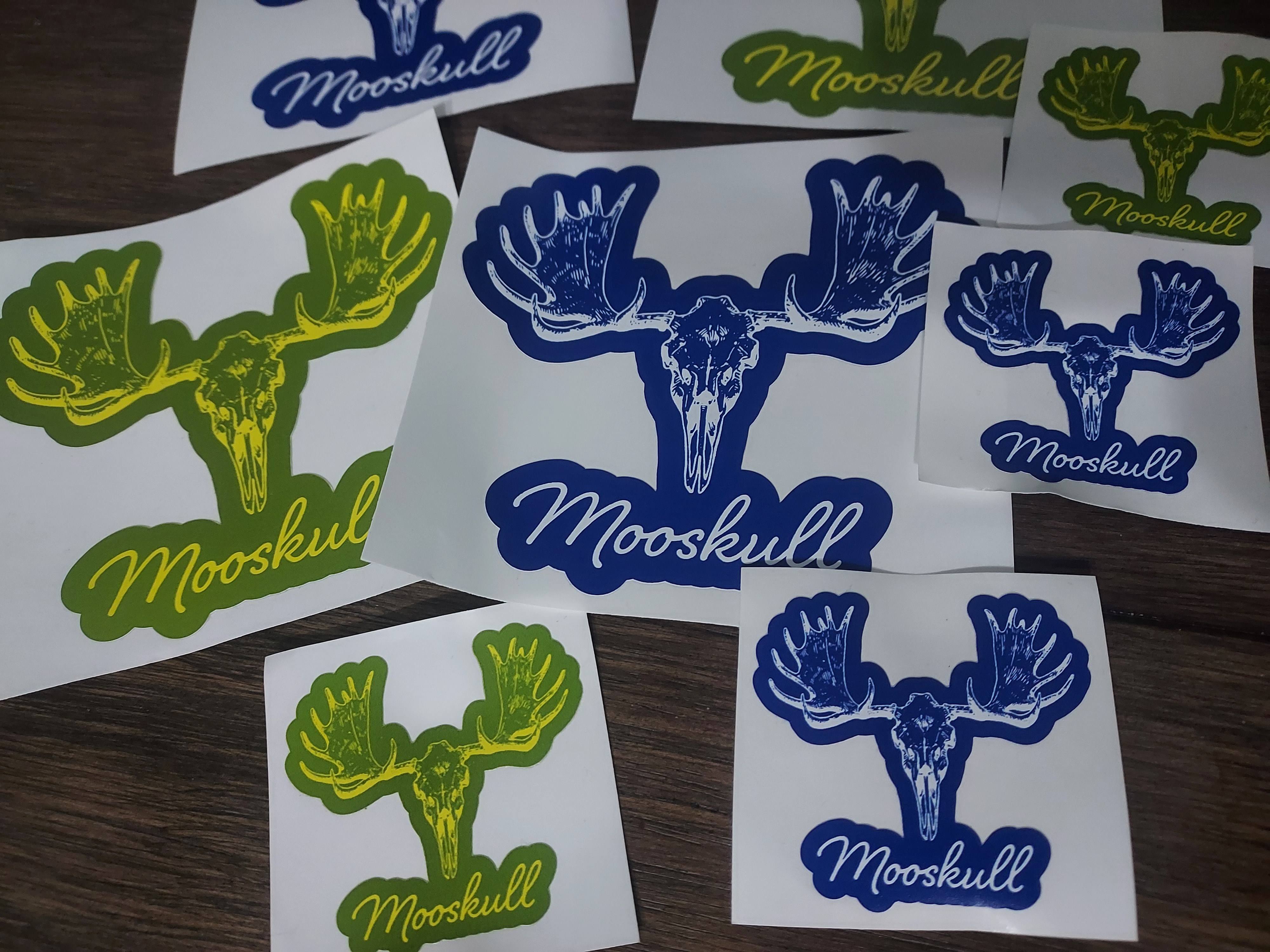 Mooskull Vinyl Sticker