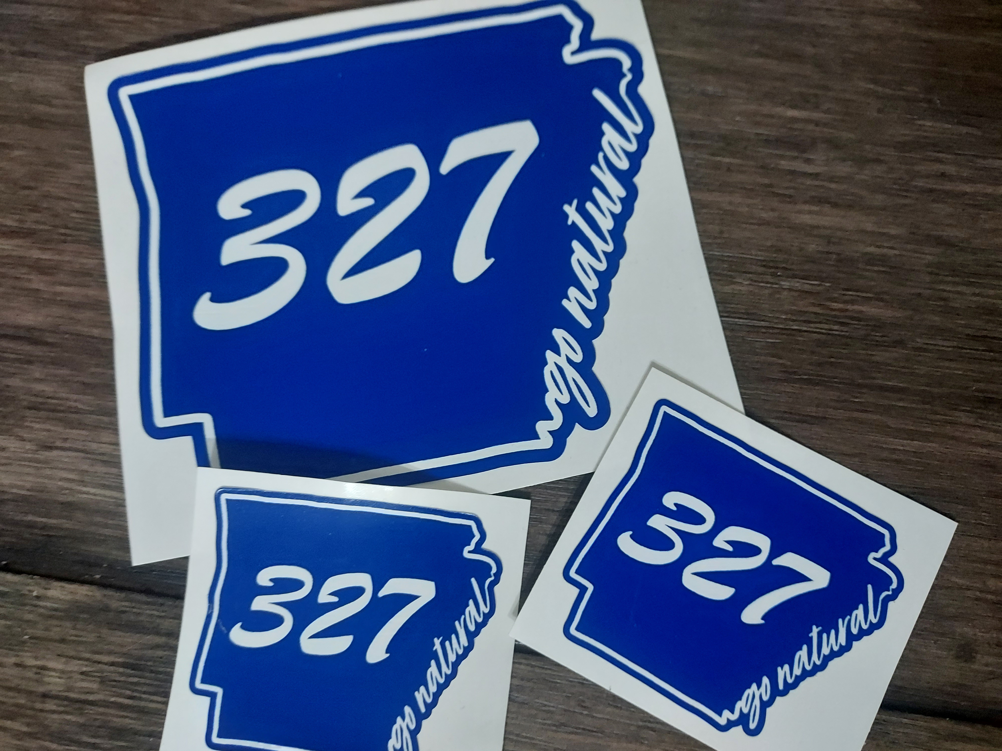 327 Vinyl Sticker