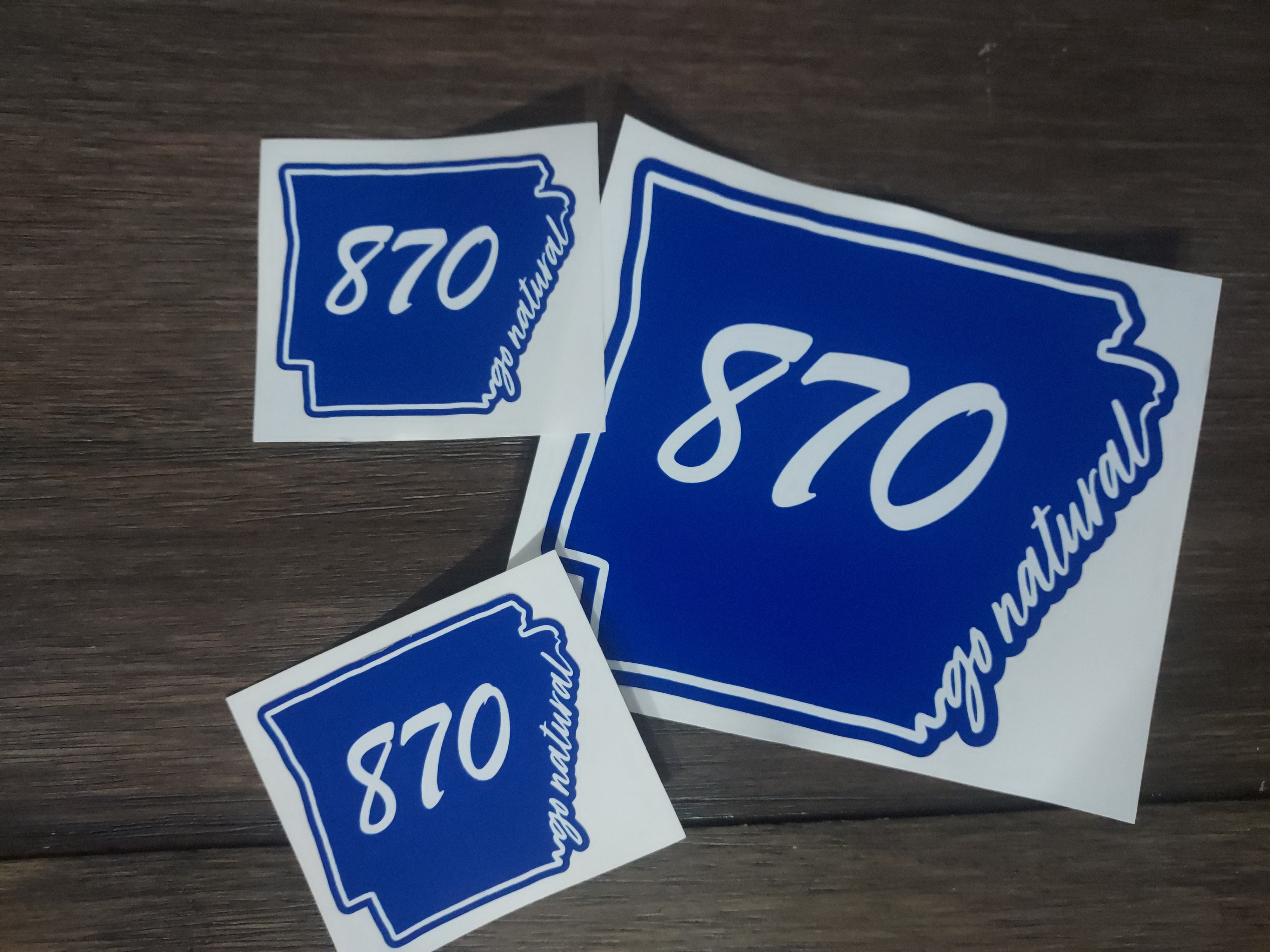 870 Vinyl Sticker