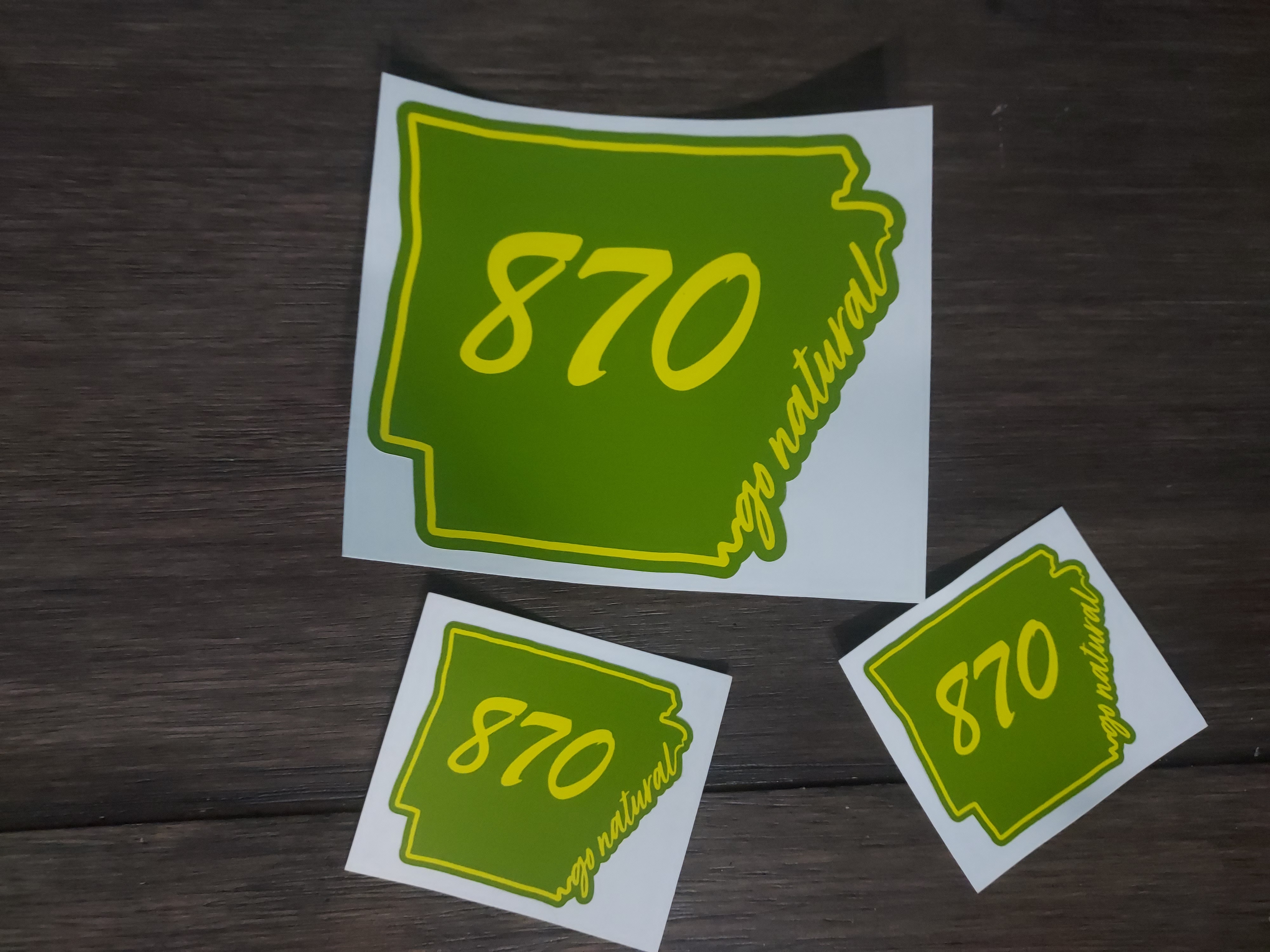 870 Vinyl Sticker
