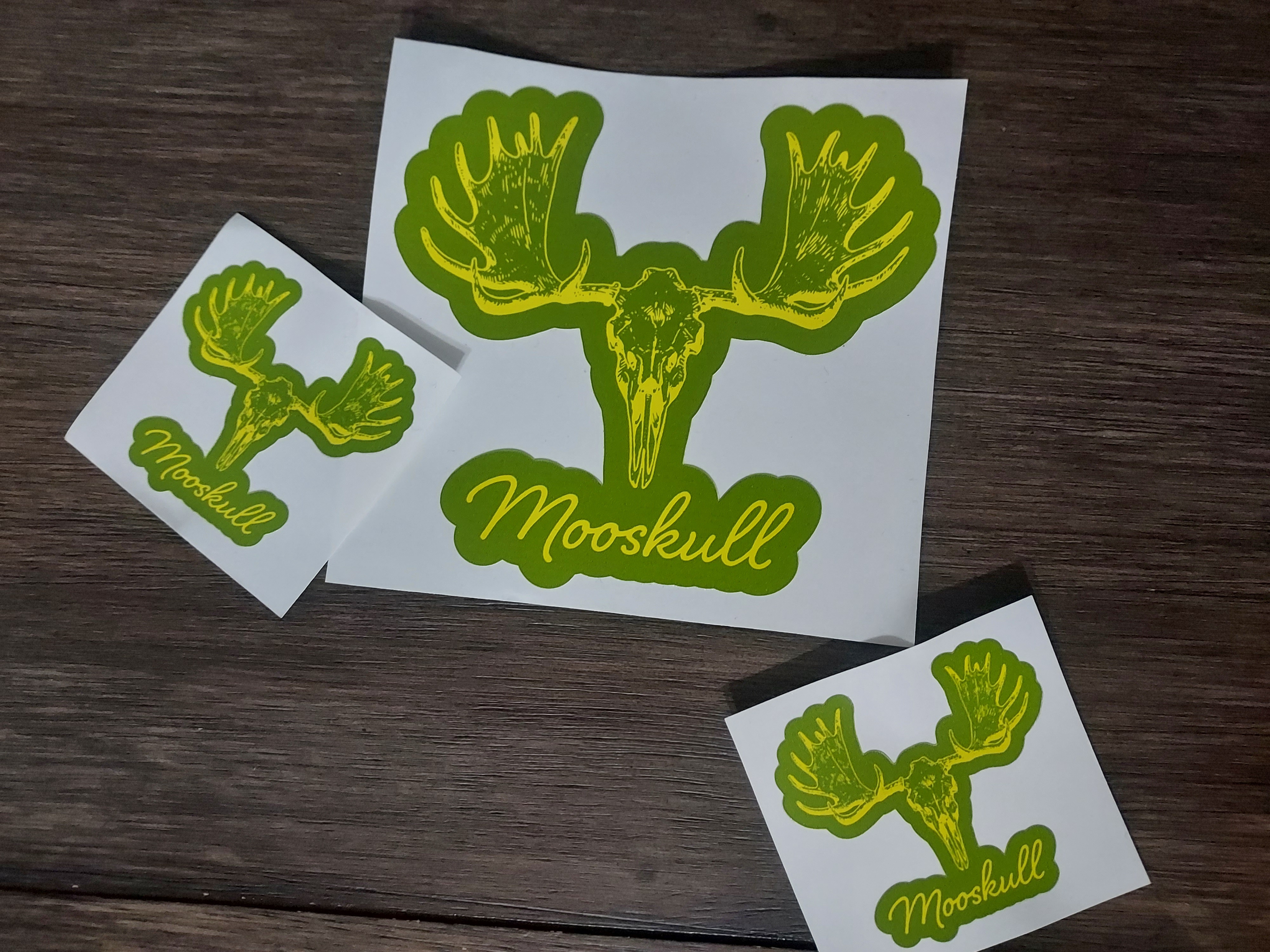 Mooskull Vinyl Sticker