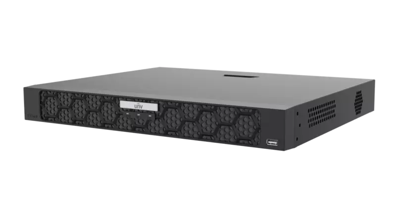 UNV 2 HDDs 8-ch 8 PoE 1U Network Video Recorder NVR502-08B-P8