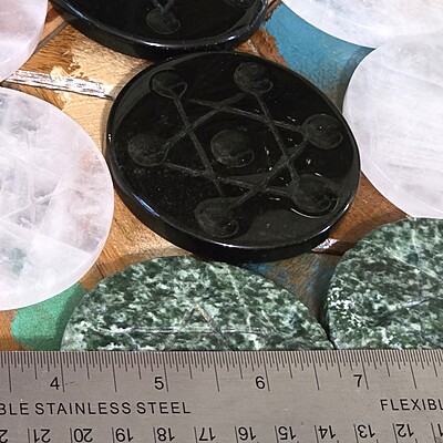 Hexagram Mini Sphere Holder Set with Mixed Minis