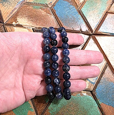 Sodalite Bracelets- 2 Varieties!