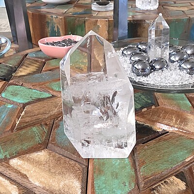 Medium Clear Quartz Towers