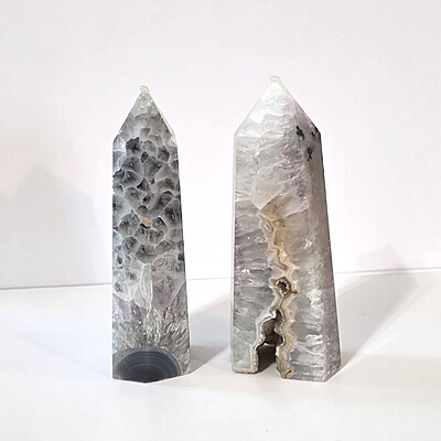 Amethyst Agate Towers