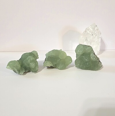 Botryoidal Prehnite Specimens