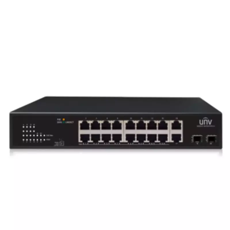 UNV 16-port, 4 Uplink port PoE Switch NSW2010-18GT2GP-POE-IN
