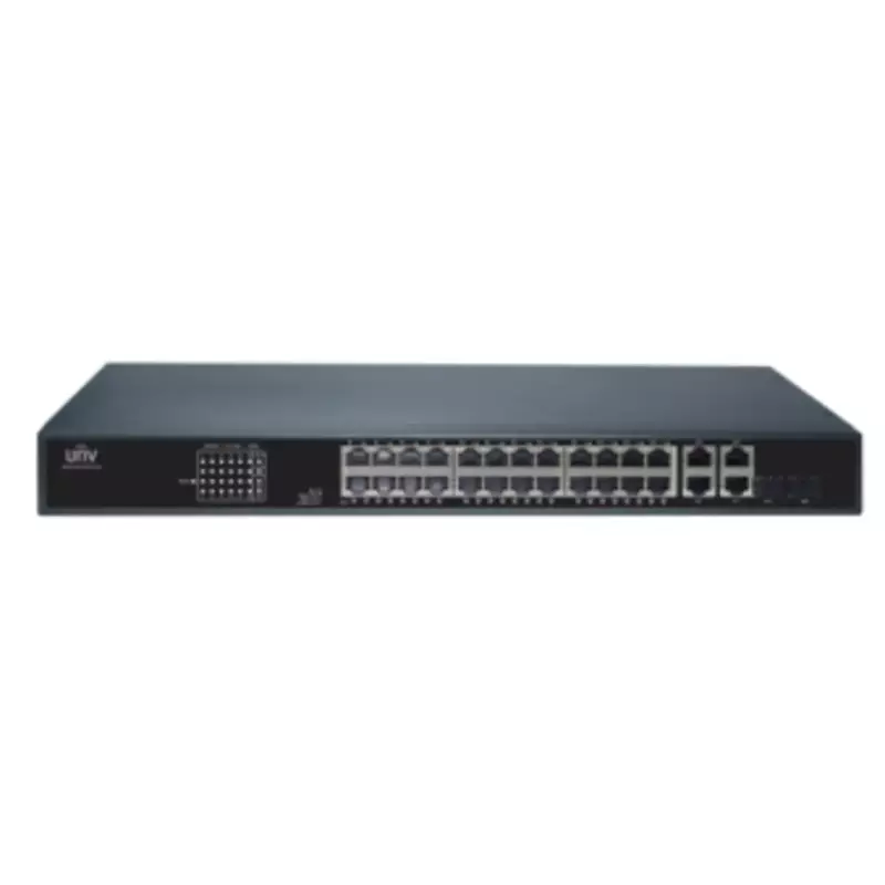 UNV 24-port, 4 Uplink port PoE Switch NSW2010-26GT2GC-POE-IN