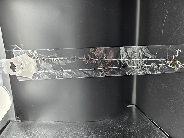 Frog Paua Shell Pendant Necklace