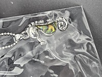 Seahorse Paua Shell Pendant Necklace