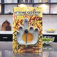 Attitude Egg Fryer, Funny Middle Finger Shaped Egg Mold
