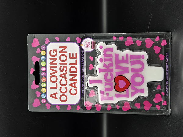 I F*ckin’ Love You Candle, Funny Adult Celebration Candle
