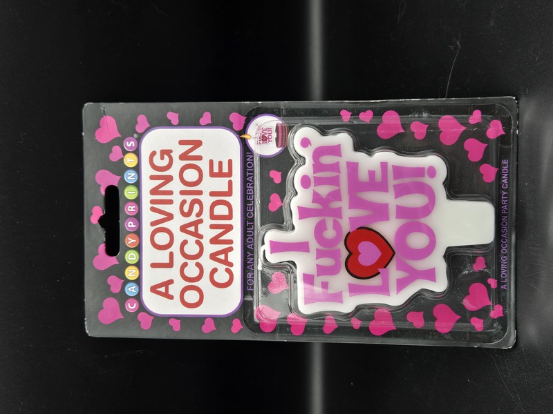 I F*ckin’ Love You Candle, Funny Adult Celebration Candle