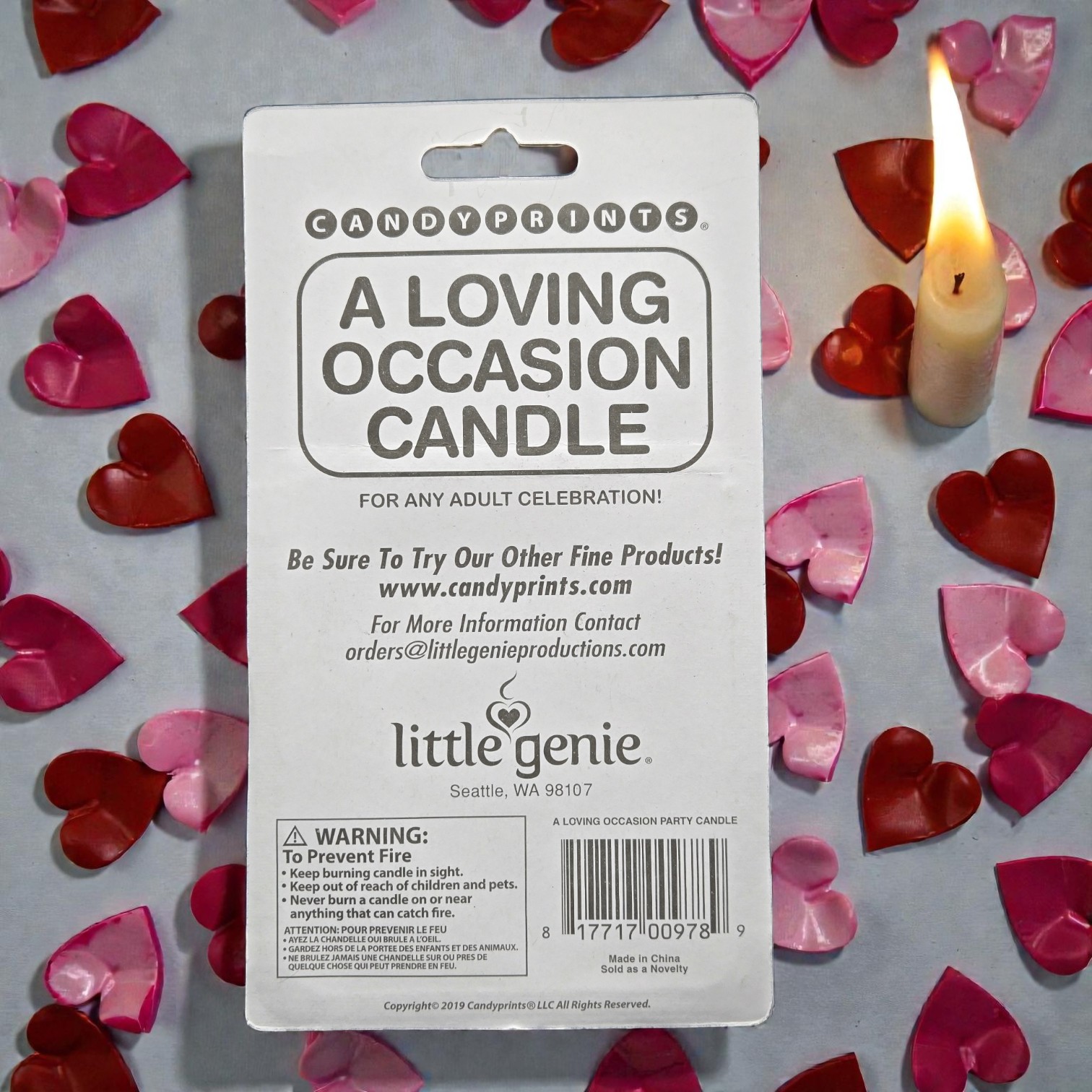 I F*ckin’ Love You Candle, Funny Adult Celebration Candle