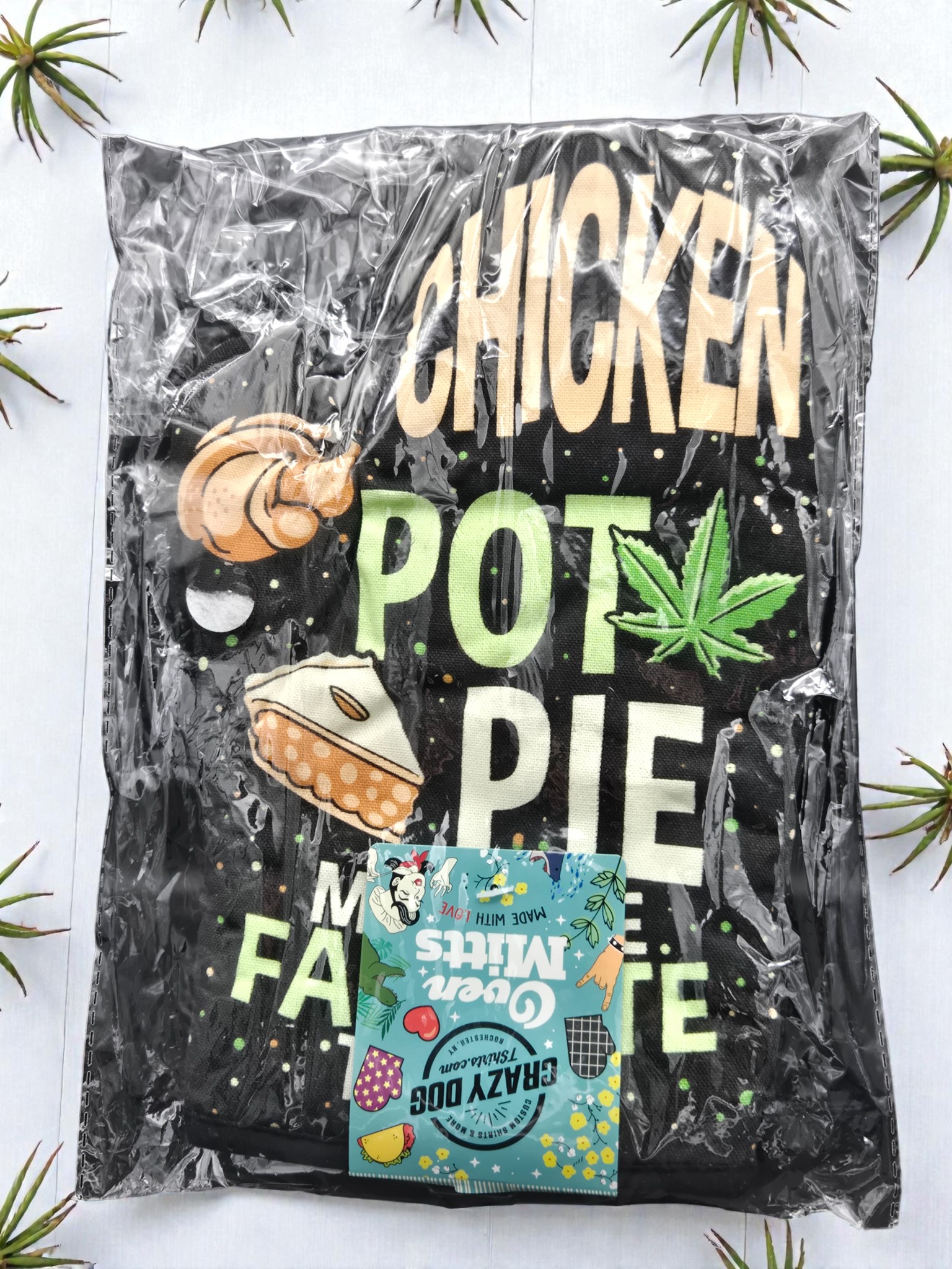Chicken Pot Pie Funny Oven Mitts